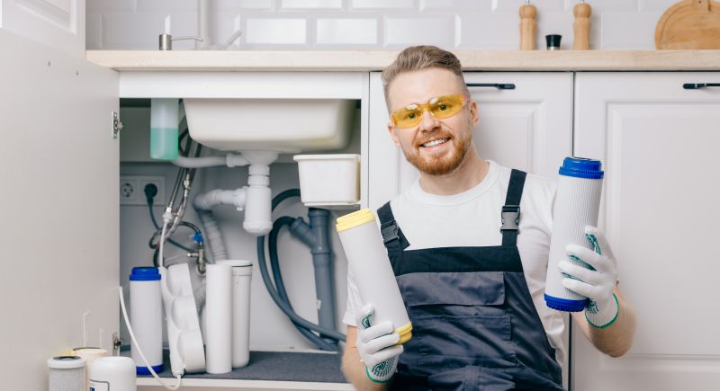 Water Softener Connection Point